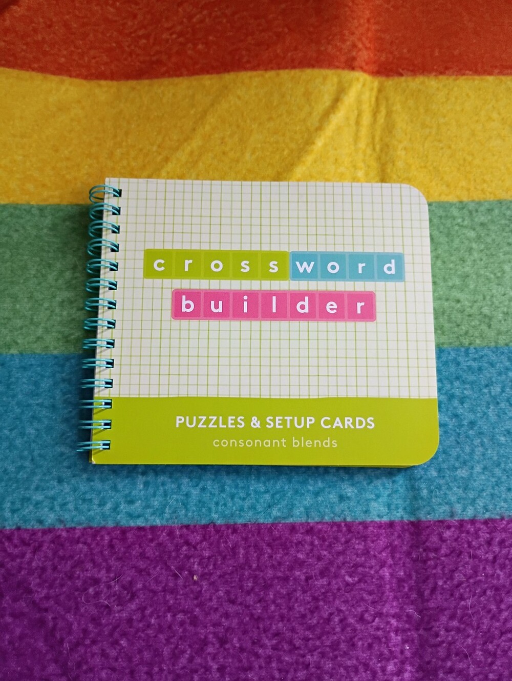 Lovevery Crossword Builder Spiral Booklet